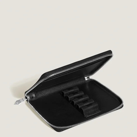 Astuccio con cerniera per 5 strumenti da scrittura Sartorial