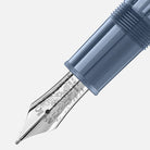 Montblanc Stilografica Meisterstück Glacier LeGrand blu – vista 2